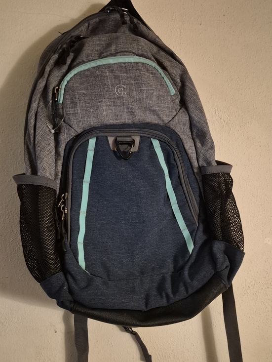 Champion Other - C9 Champion Double Up Cooler Backpack Gray Teal Water Resistant 19" Tech Bag